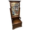Image 1 : Vintage Hall Rack With Coat Hooks & Storage Seat