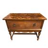 Image 1 : Vintage Wood Hall Table With Drawer