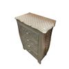 Image 2 : Metal Wrapped & Embossed Night Stand