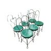 Image 2 : 6 Piece Vintage Bistro Chairs