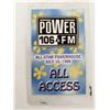 Image 1 : Power 106 FM 1999 All Access Backstage Pass