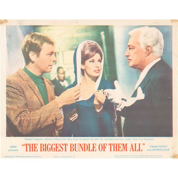 The Biggest Bundle of Them All 1968  original vintage lobby card