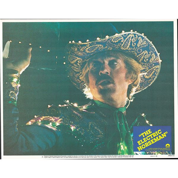 The Electric Horseman 1979 original vintage lobby card
