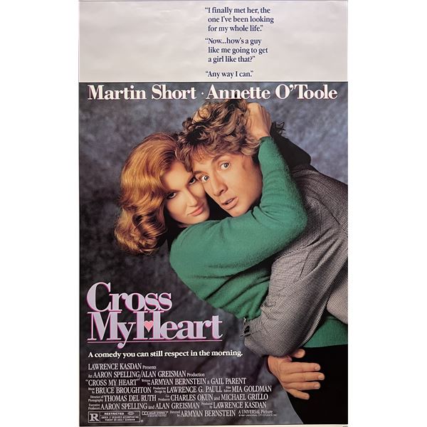 Cross My Heart 1987 original movie poster