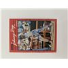 Image 1 : Johnny Ray signed baseball card