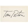 Image 1 : Tom Poston signature cut