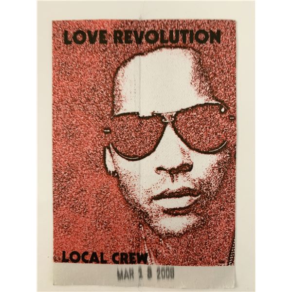 Lenny Kravitz Love Revolution 2008 Backstage Pass