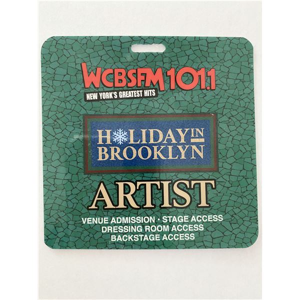WCBS-FM Holiday in Brooklyn All Access Artist Pass