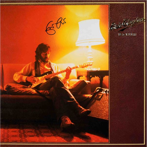 Eric Clapton signed Backless album