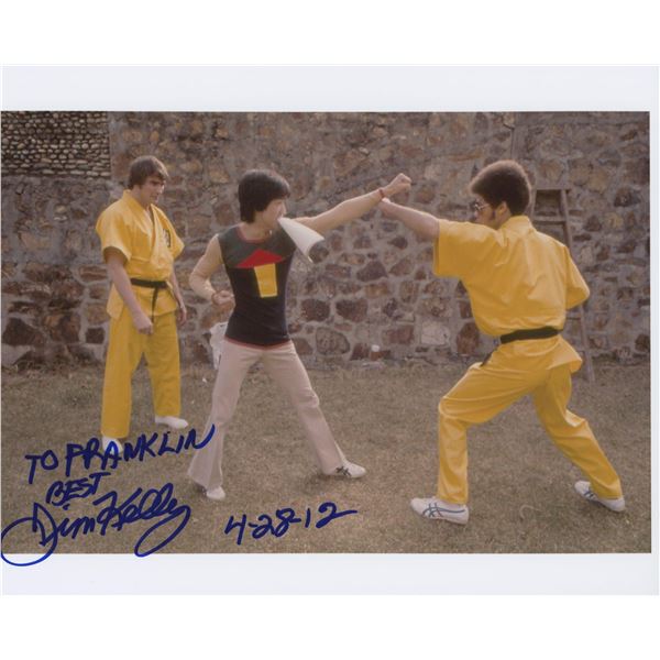 Enter the Dragon Jim Kelly signed movie photo