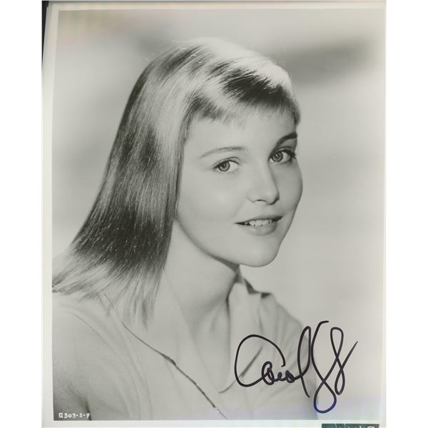 Carol Lynley signed photo
