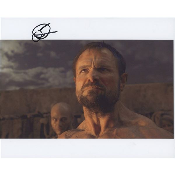 Barry Duffield signed "Spartacus"  photo
