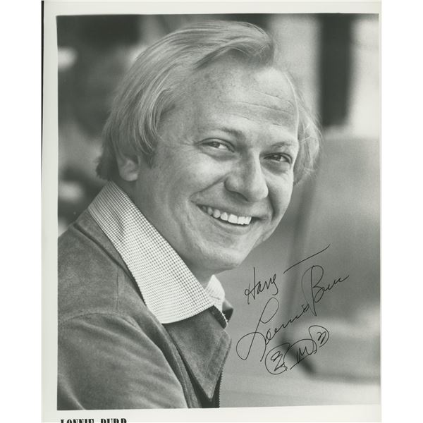 Disney Mouseketeer Lonnie Burr signed photo