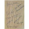 Image 1 : Gone With The Wind cast signed strip