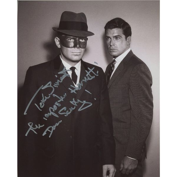The Green Hornet Tom Simcox signed photo. GFA Authenticated
