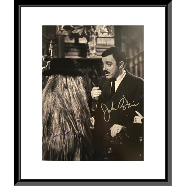 The Addams family signed photo