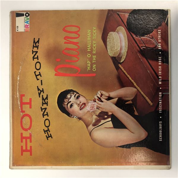 Hap O' Hallihan Hot Honky Tonk Piano Album