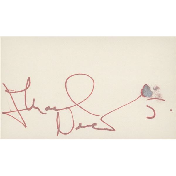 Jan Michael Vincent signature cut