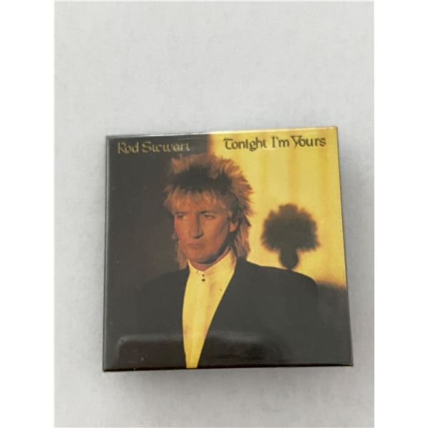 Rod Stewart Tonight I'm Yours vintage tour pin