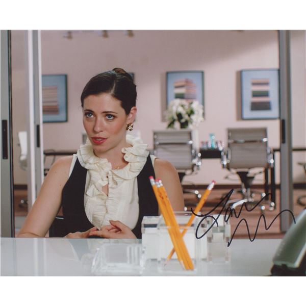 Lauren Miller signed photo