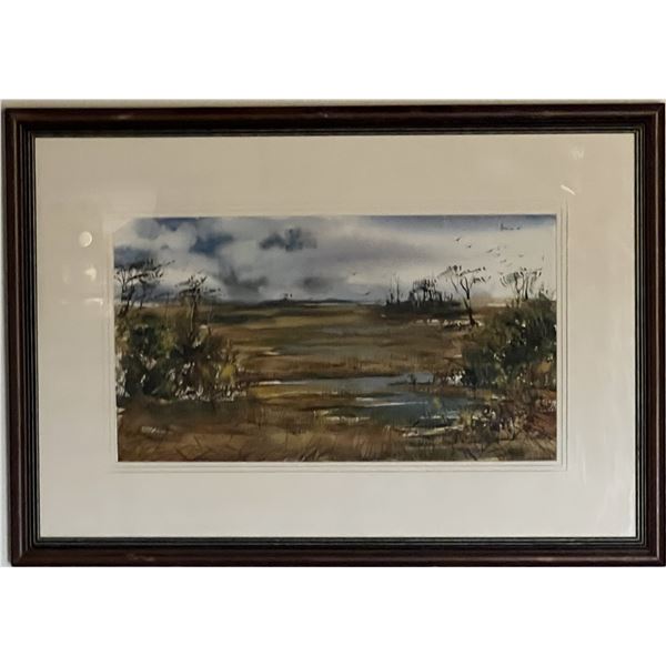 Unknown artist hand signed painting.