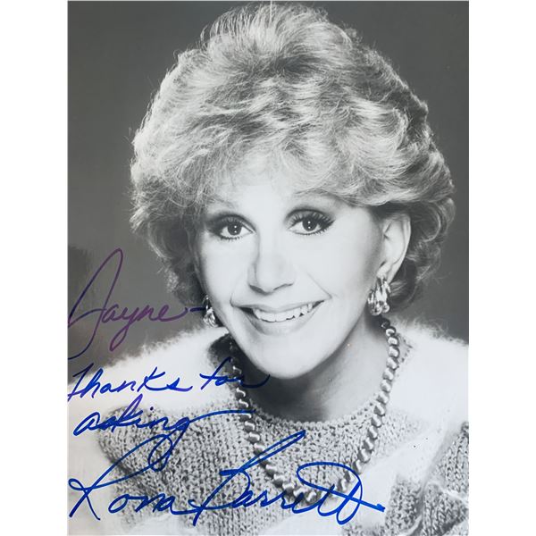 Rona Barrett signed photo