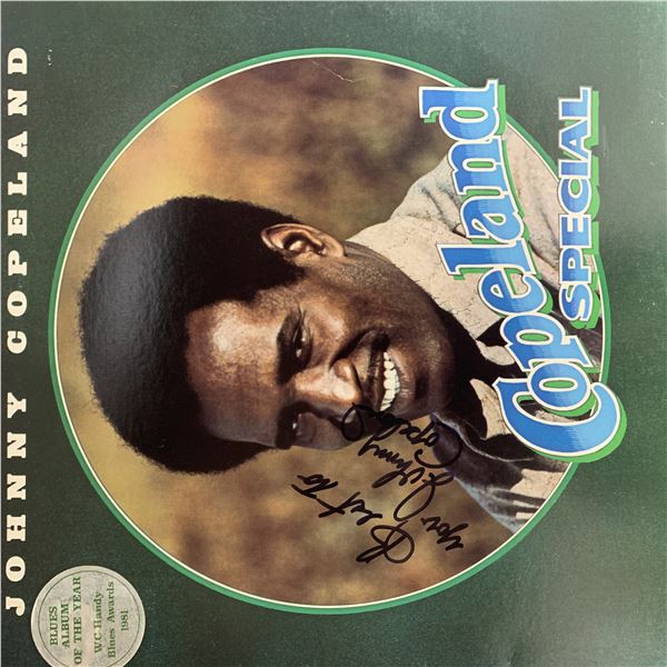 Johnny Copeland signed Copeland Special album