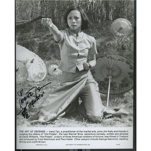 Hot Potato Irene Tsu signed movie photo