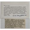 Image 1 : Dr. Walter A. Compton signed note and bio