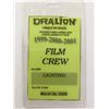 Image 1 : Dralion Cirque du Soleil Film Crew Pass