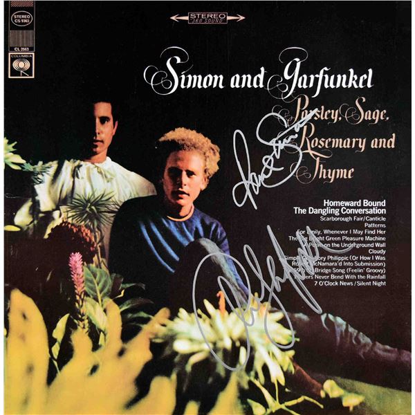 Simon & Garfunkel signed Parsley, Sage, Rosemary and Thyme album