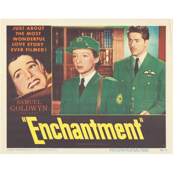 Enchantment  1948 original vintage lobby card