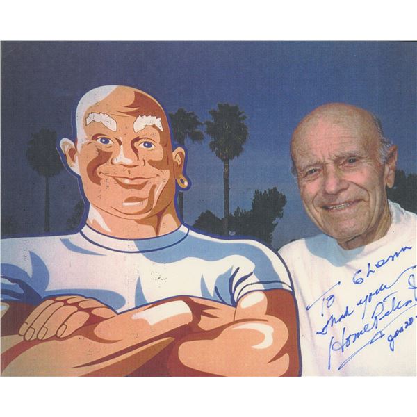 Mr. Clean House Peters Jr. signed photo