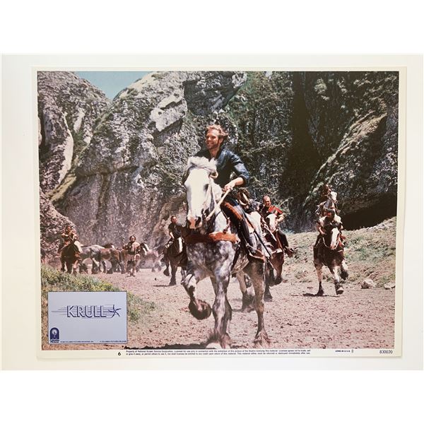 Krull original 1983 vintage lobby card