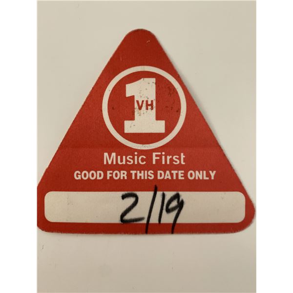 VH1 Music First Backstage Pass