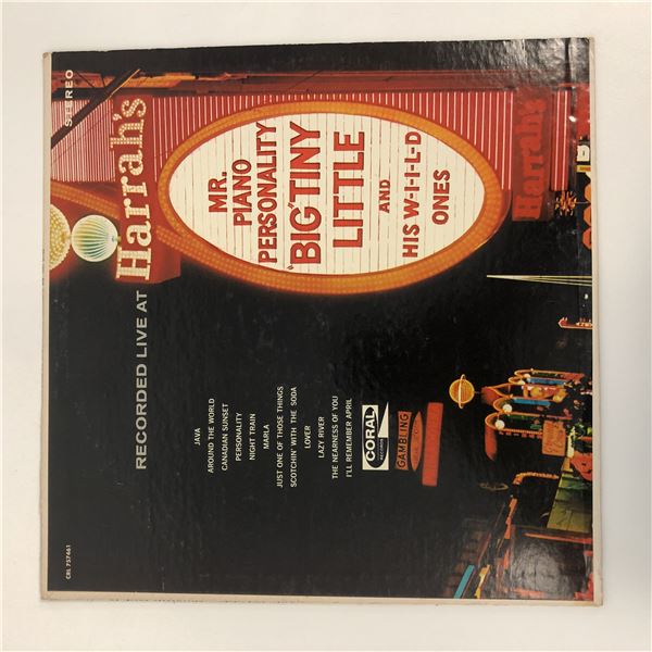 "Big" Tiny Little and His W I I L D Ones Mr. Piano Personality Album