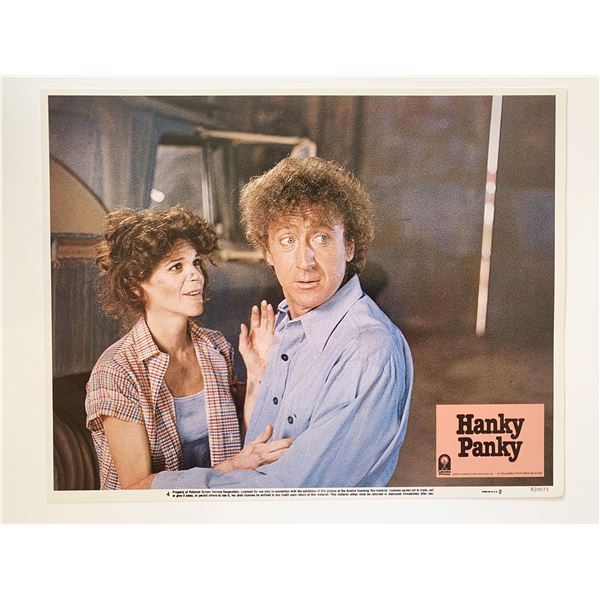 Hanky Panky original 1982 vintage lobby card