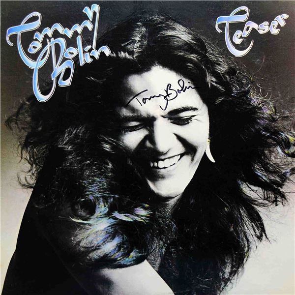 Tommy Bolin signed Teaser album