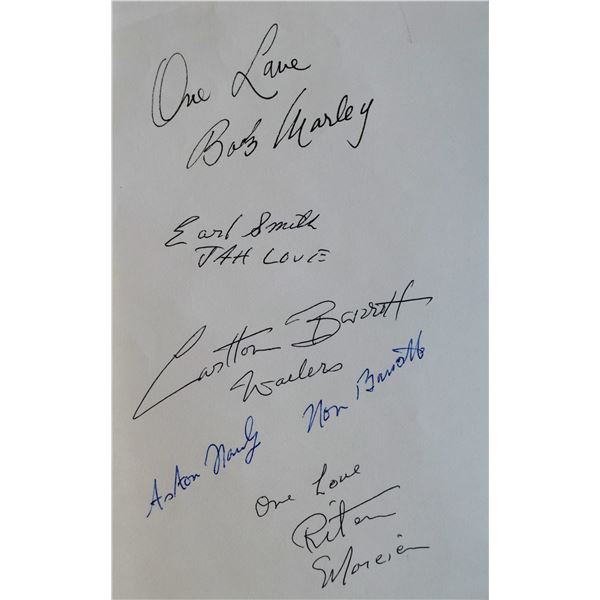 Bob Marley & The Wailers signature slip
