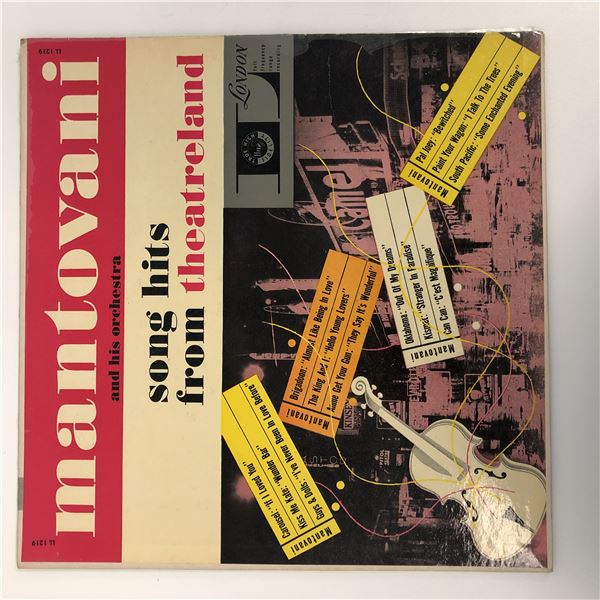Mantovani and His Orchestra Song Hits from Theatreland Album