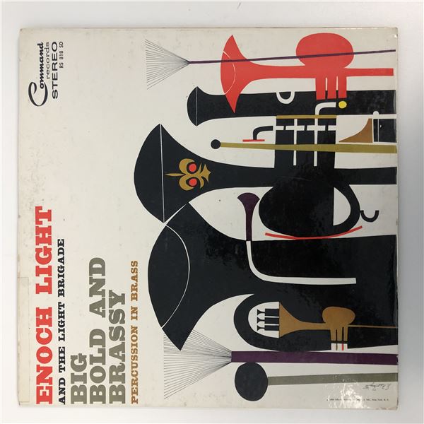 Enoch Light and the Light Brigade Big Bold and Brassy Percusion in Brass Album
