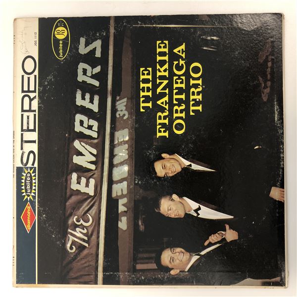 The Frankie Ortega Trio The Embers Album