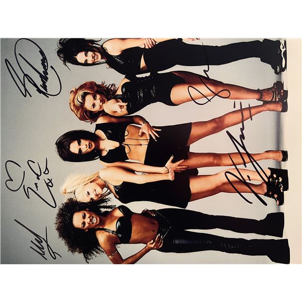 Spice Girls band signed photo