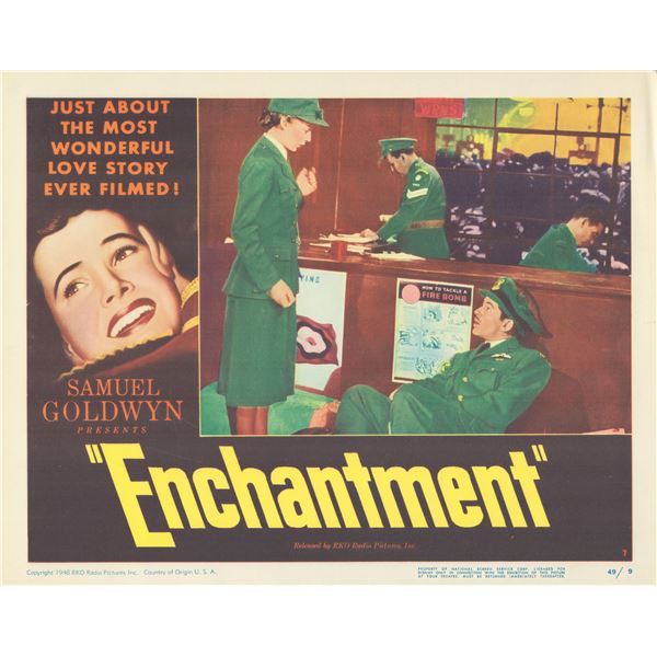 Enchantment  1948 original vintage lobby card