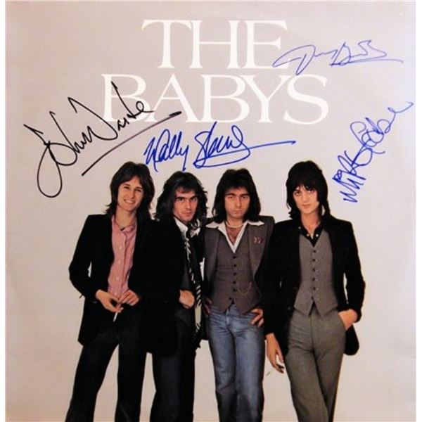 The Baby's signed debut The Baby's album