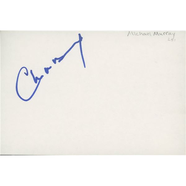 Chad Michael Murray signature cut