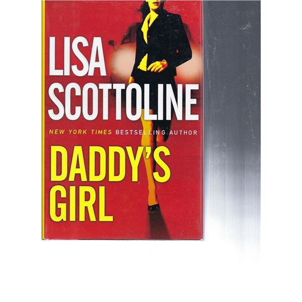 Daddy's Girl Lisa Scottoline signed book