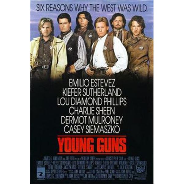 Young Guns original movie poster