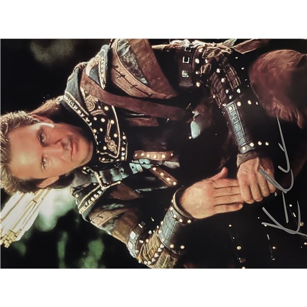 Robin Hood Kevin Costner signed movie photo
