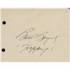 Image 1 : William Boyd signature cut